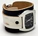 Hand Made "Morrison Deax" Genuine Leather Watch - Black/White