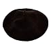 YAOSEN Women Classic French Beret Wool Artist Hat Basque Cap (Solid Brown)