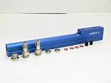OBX Blue Fuel Injection Rail for 88-95 Honda Civic/CRX/del Sol with D15/16 Series Engines