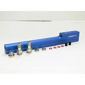 OBX Blue Fuel Injection Rail for 88-95 Honda Civic/CRX/del Sol with D15/16 Series Engines