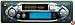 Pyramid 2706D AM/FM/Cassette Player with Detachable Face