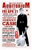 Produkt-Bild: JOHNNY CASH - Limited Edition Concert Poster - by Dennis Loren