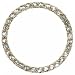 New Blue Round Shape Aquamarine Yellow Gold 14K Pendant