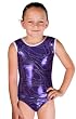 Leotard Jewel with Silver Swirl