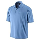 2010 Nike Golf Dri-Fit Tech Solid Golf Polo Shirt (X-Large, Football Blue)