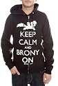 My Little Pony Keep Calm And Brony On Zip Hoodie 2XL