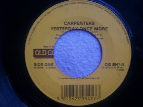The Carpenters - The Carpenters Yesterday Once - Zortam Music