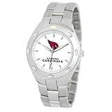 NFL Men's CR20018 Arizona Cardinals Touchdown Stainless Steel Watch