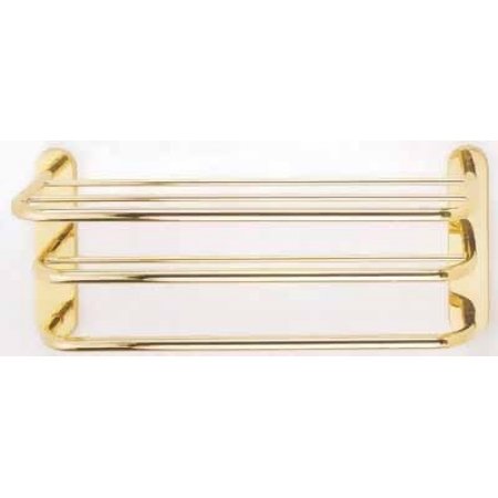 Image of Universal 3-Teir Hotel Shelf/ Towel Rack Finish: Brushed Bronze