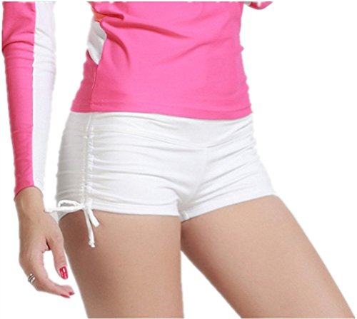 LANBAOSI Women's Multipurpose Summer Boardshorts Lace-up Beach Shorts