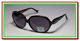 AUTHENTIC DESIGNER CYNTHIA ROWLEY 0353 BURGUNDY/RED/GRAY COLOR PLASTIC OVERSIZED SHAPE POPULAR STYLE MODERN SUNGLASSES/SHADES/EYEWEAR/FRAMES - womens/ladies/girls