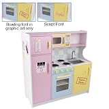KidKraft Kids Pink Play Kitchen