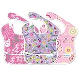 Bumkins SuperBib - 3pk - Girl Trend