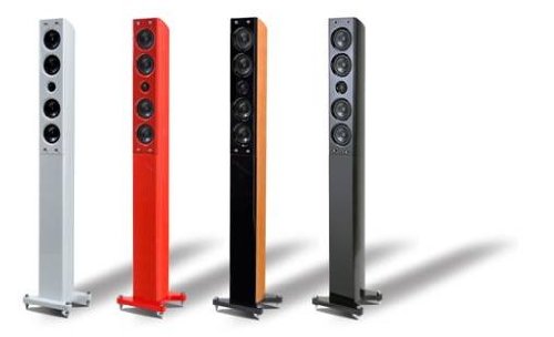 Pure Acoustics Standlautsprecher DreamTower F piano schwarz (Paar)