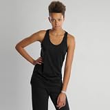 Nike 6.0 Luxe Layer Pocket Juniors Dri-FIT Tank Top - Black (Large)