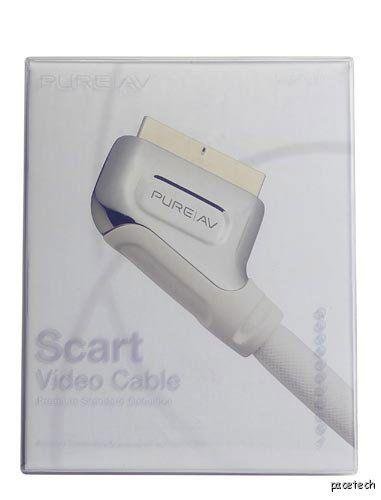 Belkin White Series PureAV Scart Cable 1M