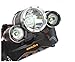 S&G® 5000Lumen CreeFlashlight XM-L XML 3 x T6 LED Torch Headlamp, 4 Modes Flashlight, Rechargeable Flashlight For Outdoor Sports Like Camping Hiking Fishing