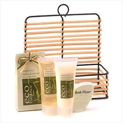 Bamboo-Lemongrass Bath Set