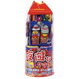 夜遊びクラブ 個性派揃いのおもしろ花火セット YC-30