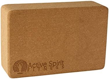 100% Eco Friendly and Sustainably Harvested Cork Yoga Block - The Responsible Choice For Any Earth Conscious Yoga or Pilates Lover