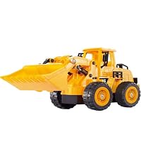 5 Channel Awesome King Force WORKING Front Shovel RC Full Function Construction Truck RTR RC Construction Truck With Rechargeable Batteries and Made of GREAT QUALITY 10 Inches Long