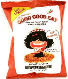 Wheat Cracker Japanese Ramen (Mexican Spicy) - 3.31oz (Pack of 12)