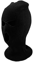 Enimay Three Hole Ski Snowboard Mask Winter Beanie Balaclavas (Many Colors Available)