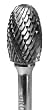 CARBIDE BUR GROBET OVAL 1/2X7/8X1/4 BEAR CUT