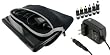 2n1 Combo - Lenovo Ideapad S10 Mobile Broadband 10-Inch Netbook Neoprene Sleeve SlipCase and AC Adapter Charger (Invisible Zipper Dual-Pocket - Black)