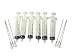 Search : 6 Syringes with Needles for Refilling Cartridges and Bulk Ink System CIS CISS
