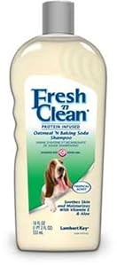 Lambert Kay Fresh'n Clean Oatmeal and Baking Soda Pet Shampoo, 18-Ounce