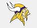WinCraft Minnesota Vikings Logo Die Cut 4x4 Decals