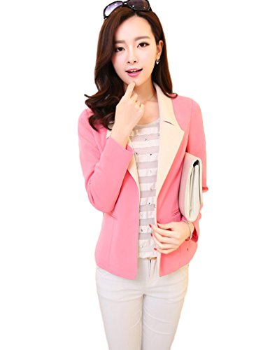 (ディーコッテ)D'Kotte テーラード ジャケット きれいめ カラー レディース ビジネス 参観日 春 秋 無地 neax157