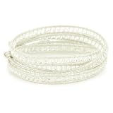 Chan Luu Swarovski Crystals On Shell Leather W