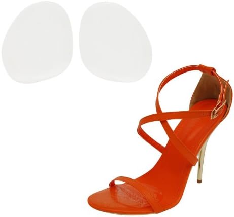 Unique Silicone Gel Shock- Absorbing Re-usable Washable.insoles Non-slip Front Rear Arch -Supporting Foot Care Shoes Pad for Women (front pad)