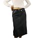 Womens Calvin Klein Jeans denim skirt. 100% authentic dark denim skirt with a 2 front pockets and two back patch pockets design, seams on front side and back with a crosshatch weave on back, hem falls to mid calfs. Great casual designer skirt to go with various styles.