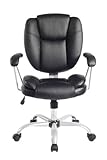 Mad Tech 41.5x24x24.5 Black Techniflex Upholstery Computer Office Chair