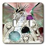 Mythical - All That Glitters Dragon - Light Switch Covers - double toggle switch
