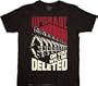 Doctor Who Upgrade Or Be Deleted Cybermen T-shirt (Small, Black)