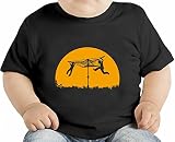 Playing in a Sunset オーガニックベビーTシャツ 12 - 18 Months