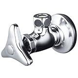 ケーブイケー KVK 送り座付アングル形止水栓 【K115AC】