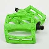 Colony Fantastic Plastic BMX Bike Pedals - Laser Green