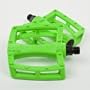 Colony Fantastic Plastic BMX Bike Pedals - Laser Green