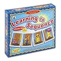 Carson-Dellosa Publishing CD-3121 Carson-Dellosa Learning To Sequence 4-Scene Set, 48 Picture Cards, PreK-3