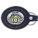Oakland Athletics Large Leather/Pewter Key Ring