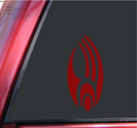  Star Trek Borg Claw Red Vinyl Decal Sticker