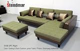 3pc Modern Sectional Sofa Set S168R