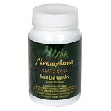 Neemaura Naturals Neem Leaf Capsules (Azadirachta Indica), 400 Mg, 60 Capsules (Pack of 2) 41hcihieqsL. SL160 Neemaura Naturals Neem Leaf Capsules (Azadirachta Indica), 400 Mg, 60 Capsules (Pack of 2)