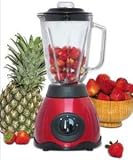 Aroma Red Blender With Glass Jar & Cast Metal Base
