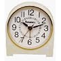 Advance Clock #2057AT Keywind Ivory Alarm Clock